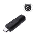 DC 5.5x2.1mm Female to Micro USB Male Power Converter Charger Adapter