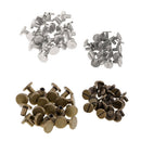 Wholesale 40Pcs Punk Rock Metal Screw Studs Rivet DIY Dog Collars Clothes
