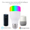 WiFi Remote Control Smart LED Bulb E27/E26 RGBW Light APP For Alexa Google Home