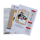 Printed 2 Christmas black cat cross stitch 11CT DIY needle wedding Christma