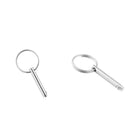 2PCS Stainless Steel Bimini Top Quick Release Pins Hardware for Boat/Yachts