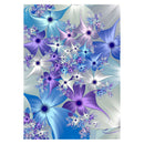 5D Drill DIY Blue Flowers Diamond Painting Art Home Decor Embroidery Kits Cross