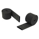 2 Pieces Non Slip Fishing Rod Handle Wrap Easy to Use Black 20mm 25mm