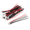 4 Inch Lipo Battery Balance Charger Cable Lead JST XH Plug 1S-4S, Set of 40pcs