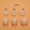 6 Pairs  In Ear Earphone Silicone Replacement  S/M/L Ear Buds Headphone Tips