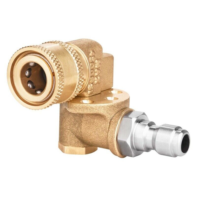 Quick Connecting Pivoting Coupler 180 Degree with 5 Angles and Safety Lock