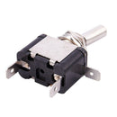 2 Pcs Car 12V 20A Red Illuminated Lamp SPST On/Off Toggle Switch
