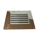 114 mm Louvre Air Vent | Stainless Steel Air Vent | Boat, Caravan, Hou WAV
