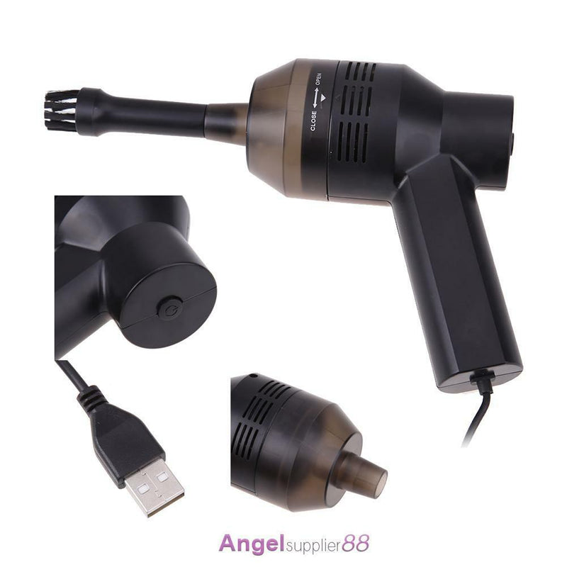 Portable USB Mini Vacuum Cleaner Computer Keyboard Brush Dust Handheld Clea