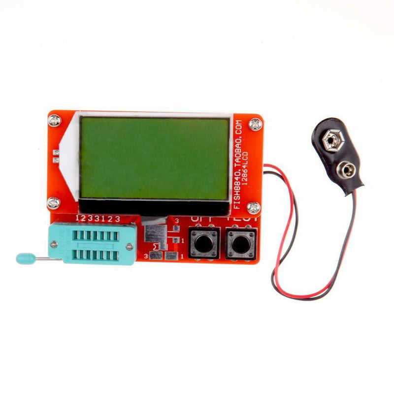 M328 digital Transistor Tester Capacitance ESR Meter Diode Triode MOS LCR  A