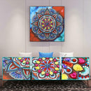 5D DIY Special Shaped Diamond Painting Mandala Cross Stitch Kits Home Decor