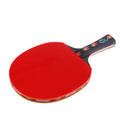 Long Handle Shake Hands Grips Two Sides Table Tennis Racket  -Pong Paddle Bat