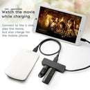 Acasis H032 4 Ports Otg Micro-Usb Hub Usb2.0 Adapter 1.5A Charging Cable Ch G6E3