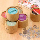 20 pcs/Box Cute Filler Gift Metal Bookmark Decorative Stocking Presents G9C Z7U2