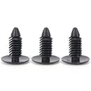 50pcs Auto Car Trunk Bumper Fender Retainer Push Black Plastic Clips Fasten- OZ