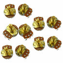 10Pcs Guitar Full Size Pots A500K L18Mm Shaft Audio Volume Taper Potentiome G1C1
