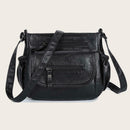 Fashion Shoulder Messenger Bags Leather Crossbody Bags Multi-pocket Purse
