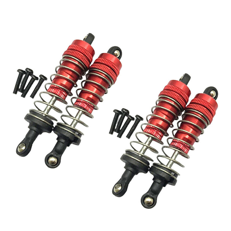 4x Metal Shock Absorber Damper for WLTOYS 144001 1/14 RC Crawler DIY Accs