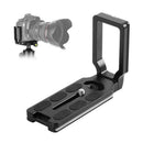 Universal Aluminum Alloy Quick Release L Plate Bracket Grip for DSLR Camera A