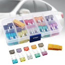 120pcs Mixed Auto Kit 2A-35A Easy Install Car Fuse Set Small Blade Accessories