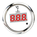 Universal 2'' 52mm Water Temp Gauge Electronic Digital Temperature Meter DC12V