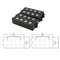 Pack of 2 Black 4 String Bass Humbucker Pickups Musical Instruments Parts DIY