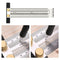 Stainless Woodworking Scribe Marking Gauge Ruler Carpenter DIY Tools 300mm/ 12''
