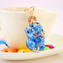 2x Handmade Pi Xiu Lucky Keychains to Bring Wealth Fortune Car Bag Key Rings