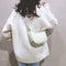 Women Retro Shoulder Bags Leather Money Purse Messenger Handbag (Beige) A