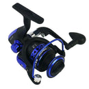 Yumoshi 12Bb 5.1:1 Metal Spinning Fishing Reel Body Carp Fishing Reels Bk10 U7S6