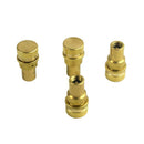 4pcs Tyre Deflators Brass Air Deflator 6-60 PSI Tire Valve Core Tool Automa R3H2