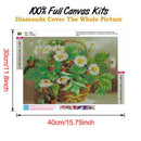 5D DIY Full Drill Diamond Painting Flower Embroidery Craft Kit Decor (B312)