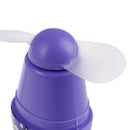 1pc Fashion Cute Battery Powered Cartoon Pattern Mini Pocket Cooling Air FanJC!c