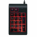 RGB Backlit USB Wired Keyboard Waterproof Number Keypad Mini Digital Keys n
