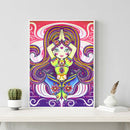 5D DIY Special Shaped Diamond Painting Girl Cross Stitch Mosaic Kit Decor