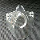 Foldable Transparent Face Shield Reusable Washable Half Face Cover Visor