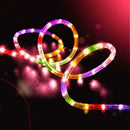 100LED 12m Solar Copper Wire Tube String Light Garden Decor (Four Colors)