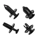 240ps 12Size Car Bumper Panel Retainer Fastener Trim Rivet Clip Push Pin Plastic