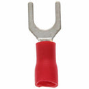 20 Red Insulated Fork Spade Wire Connector Electrical Crimp Terminal 18-22A
