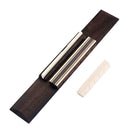 Rosewood Guitar Bridge+ Cattle Bone Guitar Nut+ Saddle for Classic Guitar A