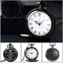Men Anniversary Birthday Gift Pocket Watch Necklace Husband Gift from Wife T2D7