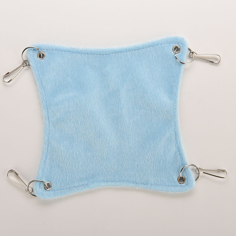 Plush Warm Hammock Hanging Bed For Hamster Rat Bed Small Pet Cage HouseME