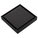 100X100 Shower Drain Black Bathroom Floor Drain Tile Insert Bathroom Access