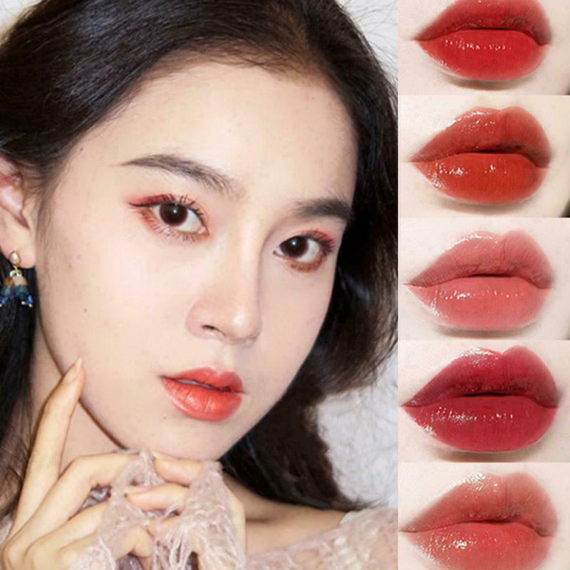 5pcs Women Lipsticks Five Pack Makeup Mini Lacquer Glaze-new Phantom Sealed H5X0