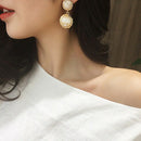 New Fashion Round Geometric Earrings Retro Style Simple Unique And VersatileN4E6