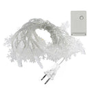 8 Modes LED String Lights Snowflake Night Light Home Xmas Fairy Lamps (A) A