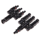 Practical  Waterproof Three-in-one Solar Panel PV Cable Four-way Connector