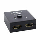 HDMI Bi-direction Switch Splitter V2.0 2 Port A/B 2x1 or 1x2 HDMI Switcher  A1E6