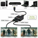 HDMI 2.0 HDTV Switch Switcher Splitter Bi-Direction Hub HDCP 2x1 1x2 In Out 4K !