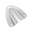 2 Sets Clam Shell Cable Vent Cover For Boat Builders 55x57 Mm